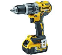 DeWalt TRAPANO AVVITATORE CON PERCUSSIONE BRUSHLESS 18V DCD796P2-QW 2 batteri...
