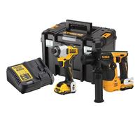 DEWALT Trapano Per Martello SDS Plus Twin Pack 12V 2 X 3.0Ah Li-Ion DEWDCK2104L2
