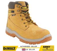 DeWalt Uomo Stivali da Lavoro Sicurezza Pizzo Pelle Largo Fit Acciaio Intersuola
