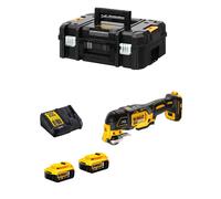 Dewalt utensile multifunzione dcs355p2t (2 x 5,0 ah + dcb115 + tstak ii) 843558
