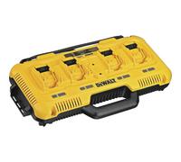 DEWALT Vierfach-Schnellladegerät per XR Batterie DCB104-QW
