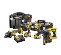 DeWalt DCK422P3T-QW DCK422P3T Combopack 4 pezzi XR 18 Volt 3 x 5,0 Ah Li-Ion in TSTAK