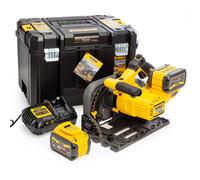 Dewalt XR 54V Flexvolt Immersione Sega 165mm 2×6.0Ah Batterie T-Stak Scatola