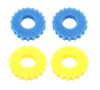 DeWangTradeDD 4 Pz Pond Filter Sponge CPF/CPA-2500 Spugne compatibili SunSun Filtro per laghetto Spugna filtro ad alta efficienza Spugna biochimica Facile da sostituire Filtro in schiuma per laghetto