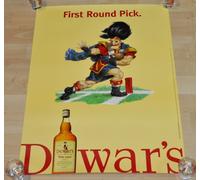 Dewar's Scotch Whisky USA Poster Silva Rugby American Gioco Del Calcio Motivo