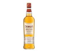 Dewars White Label Blended Scotch Whisky, 40% ABV, 70cl / 700ml, Rifinito in Botti di Rovere Selezionate
