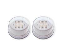 Dewbell - Cartucce filtranti di ricarica per soffione doccia da viaggio (2 pezzi/1 set), addolcitore per acqua dura per viaggiare