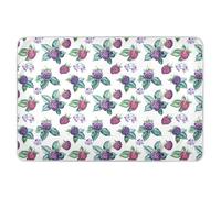 Dewberry - Tappetino per lettino per bambini, impermeabile, lavabile, antiscivolo, per bambini, adulti, animali domestici, 132 x 86,4 cm (lunghezza x larghezza), colore: bianco