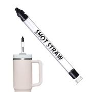 dewdat Shot Straw - Porta shot e cannuccia per bevande e cacciatori, per vivere foto in movimento, si adatta a tutte le bottiglie, bicchieri e The Chaser Standard