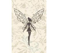 Dewdrop Fairy Notebook: Fantasy Fairy Journal for Writing Sketching Notes | Botanical Pastel Notebook for Teens Adults | Garden Wing Art Cover | Fairy Lover Gift | Notetaking | Writing Journal