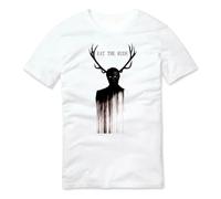 dewe3tdesdEU Eat The Rude Hannibal Lecter T Shirt White