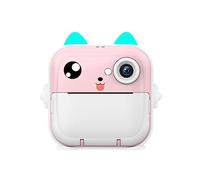 Dewedrt 32G Memoria Bambini Mini Fotocamera HD Fotocamera Fotocamera Fotocamera Digitale Stampa Instantanea per Ragazza Rosa