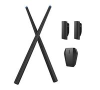 Dewedrt Bacchetta Elettronica Digitale Portatile Air Drum per Bambini Tenore Pocket Drum Stick Set con Pedali Adattatore Bluetooth