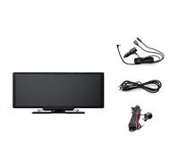 Dewedrt Carplay Wireless Portatile e Android Auto, Auto, Radio per Auto con Touch Screen da 10,26 Pollici, Fotocamera da Cruscotto Stereo per Auto, Fotocamera da Backup Bluetooth
