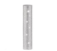 Dewedrt Copertura Gestire Microfono, con Gestire Microfono, con Diamanti Imitazione Brillanti per Feste e Programmi Televisione,per la maggior parte dei Microfoni Fili,