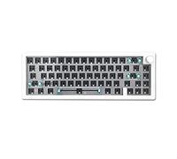 Dewedrt GMK67 Kit tastiera meccanica con retroilluminazione RGB intercambiabile a caldo Bluetooth 2.4G wireless 3 modalità tastiera personalizzata fai da te