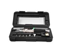 Dewedrt Saldatore A Gas 10 in 1 HS1115K Kit di Manutenzione Elettronica Portatile a Temperatura Costante Dorato