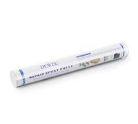 DEWEL Stucco Epossidico,Stucco in Stick 114g, Stucco Epoxy Bicomponente,Forabile e Carteggiabile,Stucco Epossidico per Legno,Metallico,Plastica Dura,Marmo(Bianco)