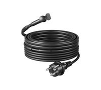 DEWENWILS Cavo riscaldante 230 V con termostato, 8 m, protezione antigelo, cavo termico 15 W/M, filo riscaldante IP67, impermeabile, per il riscaldamento del tubo, a risparmio energetico, accensione