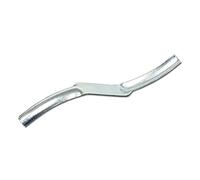 DEWEPRO Cazzuola universale per fughe - Stampatore universale - zincato fino a 22 mm di larghezza - Piastra per fughe - Piastra per fughe