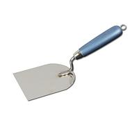 DEWEPRO Spatola Da Gesso 100 Mm In Acciaio Inossidabile Con Manico In Legno - Spatola Professionale Per Gesso, Stucco E Intonaco - Lama Da 10 Cm Antiruggine Per Artigiani E Fai Da Te