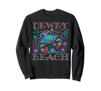 DEWEY BEACH DELAWARE BLUE CRAB ESTATE SPIAGGIA REGALI PER LE VACANZE Felpa