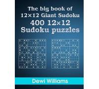 Dewi Williams The big book of 12 × 12 Giant Sudoku (Tascabile)