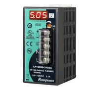 DEWIN Alimentatore Din-Rail Trasformatore Rotaia Industriale Guide DIN Alimentazione Adattatore 50W AC100-240V Trasformatore di Alimentazione