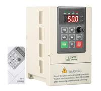 DEWIN Azionamento a Frequenza Variabile,2.2kW 220V Ingresso e Uscita Monofase,VFD Inverter Convertitore di Frequenza VFD（Modello di fabbrica:JLS-E-2S-2.2GB）