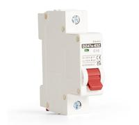 DEWIN DC Interruttore Automatico Miniaturizzato 1P, 250V 10A Interruttore magnetotermico DC Disgiuntore automatico Interruttore d'aria Isolatore di Circuito per Sistema Solare Fotovoltaico