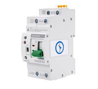 DEWIN Interruttore di Trasferimento,2P 63A 220V Interruttore di Trasferimento Automatico G2R ATS Commutatore Interruttore di Trasferimento Automatico a Doppia Alimentazione (Con Manuale in Italiano)