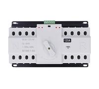 DEWIN Interruttore di Trasferimento Automatico 4P, Commutazione Interruttore di Trasferimento Automatico a Doppia Alimentazione Grado CB Micro Break ATS NLQ4-125-4P 400V