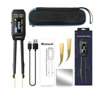 DEWIN LCR Meter Tester,Pinzetta Tester SMD Pinzette Per Misuratore LCR 10khz Misuratore di Resistenza Induttanza Capacità (LCR-ST1 Tweezer Bridge)