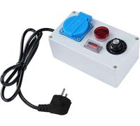 DEWIN Regolatore di velocità 220V,10A 2000W Regolatore Velocita Motori 220V Regolatore di Tensione Motore Dimmer 220V Speed Control Motor