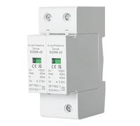 DEWIN Scaricatore di Sovratensione 220V, 2P 40KA AC 420V Dispositivo di Protezione Contro Le Sovratensioni Protezione Sovratensione per la Protezione Contro i Fulmini