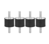DEWIN Silent Block M6,Silentblock Supporti in Gomma Gommini M6 Supporti Anti Vibranti Ammortizzatore Gomma M6 Silentblock Bobine per Barche per Auto (VV 25 * 20 M6*18)