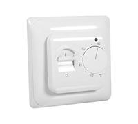 DEWIN Termostato Meccanico per Ambienti,16A 230V Termostato Meccanico Termoregolatore Meccanico Termostato Ambiente con Sonda da 2,9 m