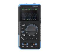 DewinLVD DST-210 oscilloscopio palmare, 3 in 1 multimetro digitale generatore di segnale oscilloscopio 10 MHz larghezza di banda 19999 conteggio 48 MSPS frequenza di campionamento AC DC tensione