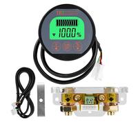 DewinLVD Monitor Batteria, Voltmetro Amperometro Impermeabile Coulomb Meter con Display LCD con Cavo 2m 8-120V 100A per Camper Auto Barche
