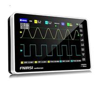 DewinLVD Oscilloscopio, Oscilloscopio Digitale 1013D Oscilloscopio Digitale a Schermo Piatto, Larghezza di Banda Doppia 100 Mhz, Frequenza di Campionamento 1GSa/s, Schermo Tattile LCD TFT da 7”