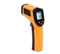 DewinLVD Termometro a Infrarossi, Termometro Laser Digitale per La Cottura alla Griglia Termometro Senza Contatto -50°C～400°C per Congelatori Sistema di Riscaldamento non per Gli Esseri Umani