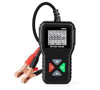 DewinLVD Tester Batteria Auto, Carica Batterie per Auto 100-2000 CCA Avviatore Batteria Auto Professionale 6V 12V 24V Analizzatore Batteria Digitale per Auto Moto Barca