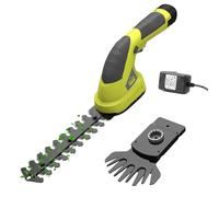 DEWINNER 2 in 1 Forbici/Tagliasiepe a batteria, 7.2 V Cesoie Elettriche, Larghezza di Taglio 100mm,per la coltivazione di arbusti, giardino, erba o prato