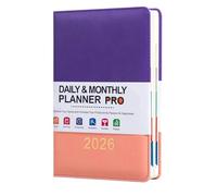 Dewireaey Agenda giornaliera 2026, 365 giorni, agenda giornaliera 2026, calendario mensile, per la scuola, la casa, l'università, l'ufficio, il lavoro, gli studenti, la famiglia, gli uomini e le donne