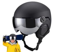 Dewireaey Casco Da Snowboard | Cappello Con Occhiali | Casco da Snowboard Invernale Antivento | Per Uomini Donne Sciatori Snowboarder Discesa Libera Località Sciistica Sport All'Aperto Motociclo