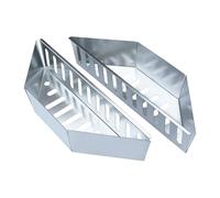 Dewireaey Cestello per Carbone da Grill | Set 2 Pezzi Organizzatore Resistente al Calore | Cestello per Fuoco | per Giardino Ed Esterno, BBQ, Barbecue, Campeggio, Picnic E Cottura