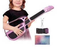 Dewireaey Chitarra Per Bambini - Chitarra Intelligente Senza Corde | Strumento Musicale Pieghevole per Principianti Viaggio Educazione Musicale Festa Famiglia Scuola