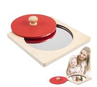 Dewireaey Giochi Sensoriali per Bambini | Giochi Interattivi in Legno con Specchietto per Bambini | Anti Stress per la Prima Infanzia | per Pasqua Feste Compleanni in alze Viaggi e Voli