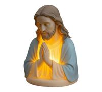 Dewireaey Lampada Notturna Statua Della Vergine Maria,Decorazione Per La Casa In Resina Elegante | Lampada Notturna Cristiana - per Compleanno Festa Uffici Casa Stanza Scrivania Desktop Anziani Notte