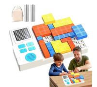 Dewireaey Puzzle scorrevole portatile, creativo e divertente, gioco da viaggio portatile per bambini | regalo di compleanno, gioco di viaggio e divertimento in famiglia per adolescenti 8-13 anni